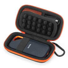 YINKE Hard Case for SanDisk Extreme/SanDisk PRO 1TB 2TB 500GB /WD my Passport Portable SSD, Protective Cover Travel Storage Bag