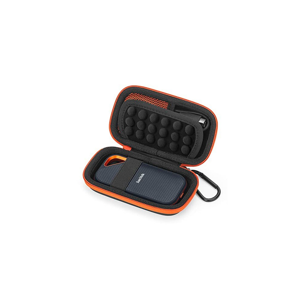 Yinke Hard Case For Sandisk Extreme/Sandisk Pro 1Tb 2Tb 500Gb /Wd My Passport Portable Ssd, Protective Cover Travel Storage Bag