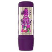 Aussie 3 Minute Miracle SOS Kiss Of Life Vegan Hair Mask, Damaged Hair Repair Treatment For Dry Damaged Hair. Repair Treatment With A Blend Of Au