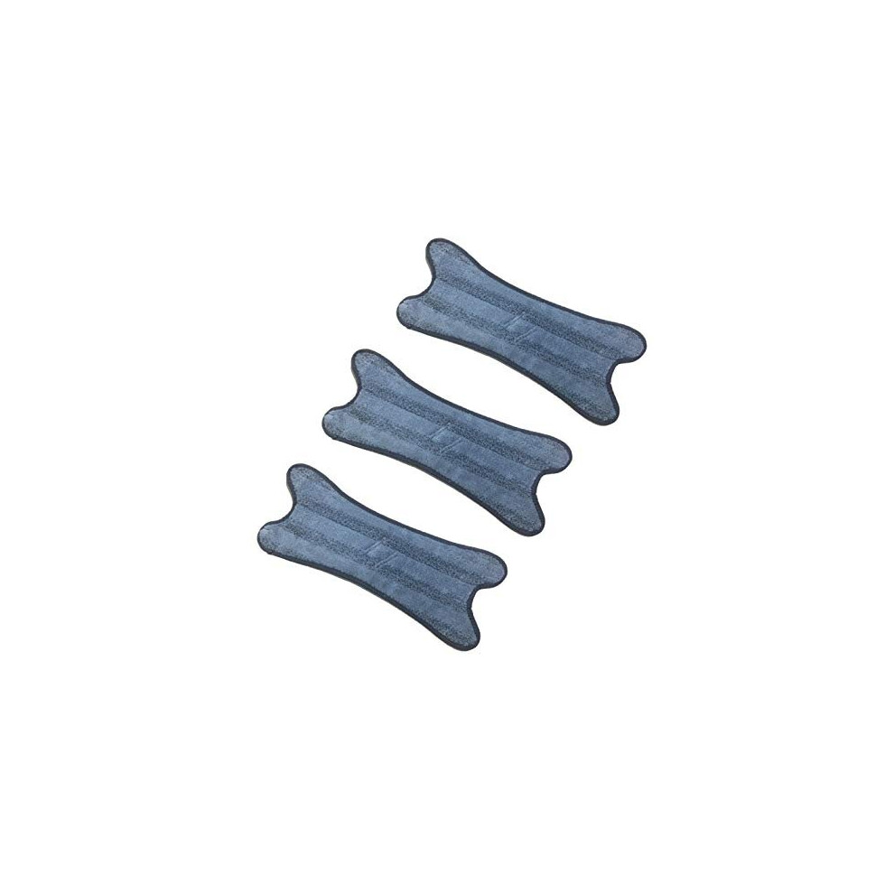 Addis Ultima Mop Pack of 3 Refill Replacement Heads Pads, Blue Grey, 38 x 15cm