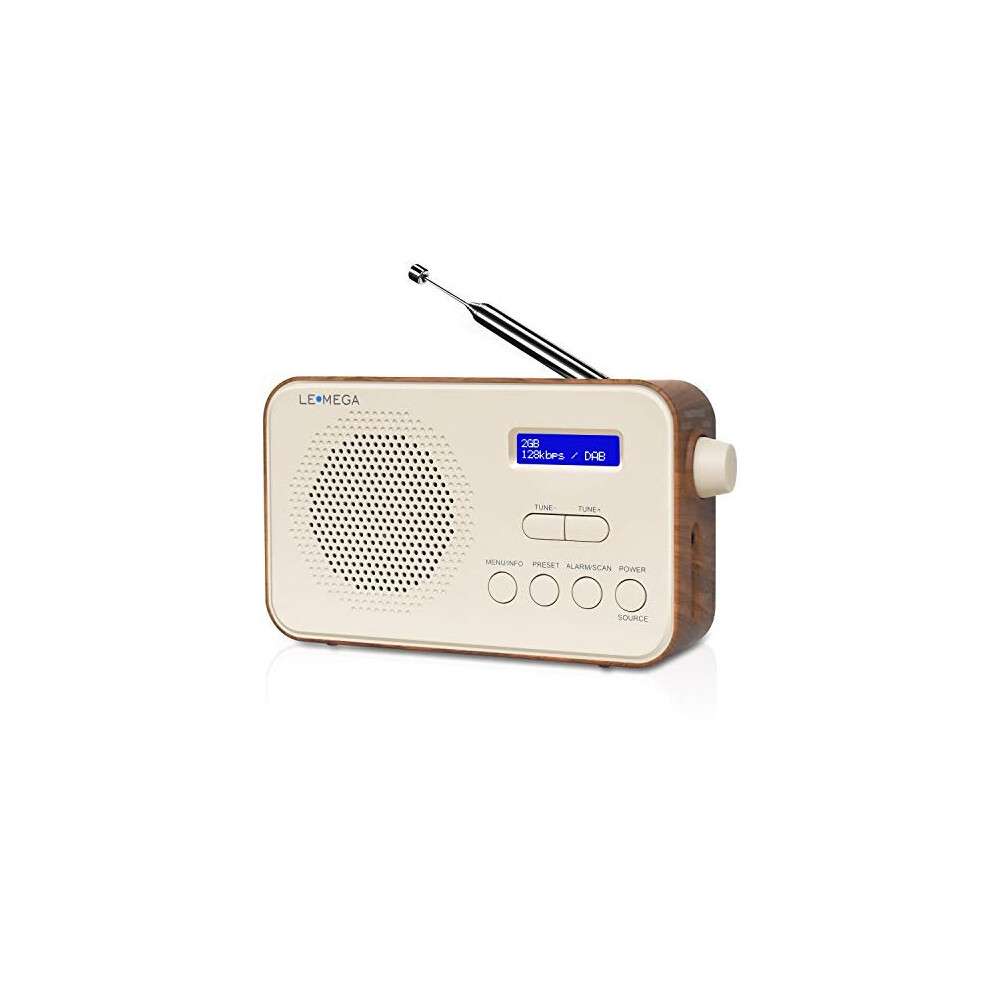 Lemega Pr2 Portable Dab/Dab+ And Fm Digital Radio, Portable Digit Radio, Personal Pocket Dab Radio, Alarm Clock, 40 Preset Stations, Headphones-O 631924250310