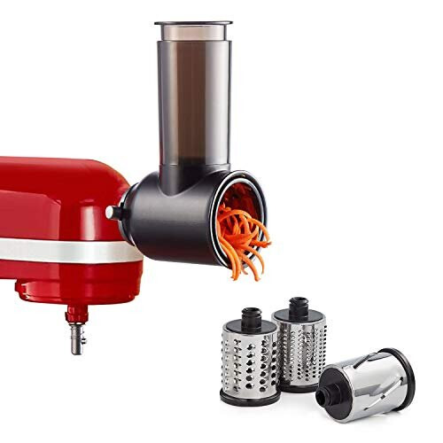 Slicer Shredder Attachments for KitchenAid Stand Mixer Cheese Grater Attachment for KitchenAid Slicer Accessories with 3 Blades by InnoMoon on OnBuy