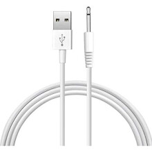 XOPLAY Wand Massager Charging Cable | USB to DC Replacement Charger Cable for Wireless Wand Massagers (White)