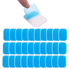 C100AE 60PCS EMS Gel Pads, EMS ABS Replacement Pads,Electrodes Gel Replacement Pads, EMS Trainer Gel Pads for Abs Toner, ABS Stimulator, Abdomina