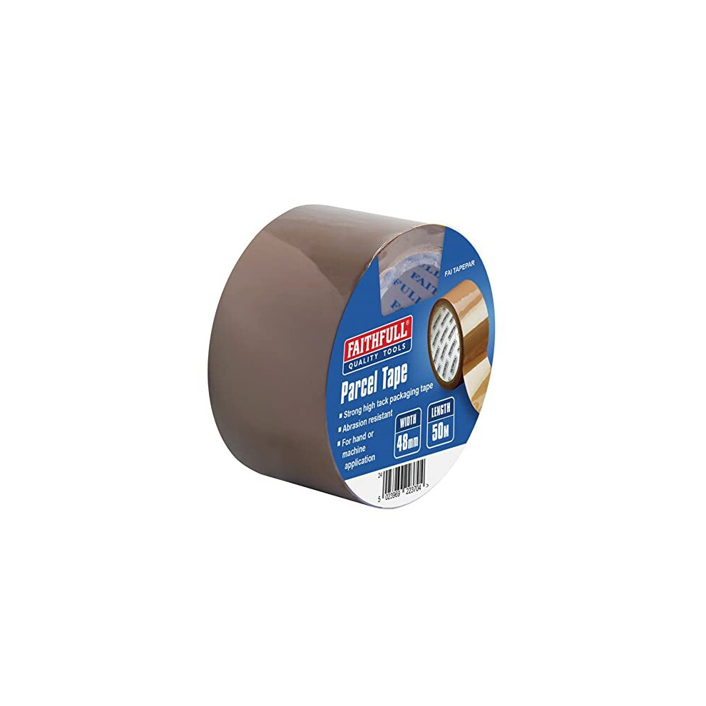 Faithfull Parcel Tape 48mm x 50m