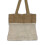 Pure Soft Jute and Cotton Mesh Bag - Natural 1