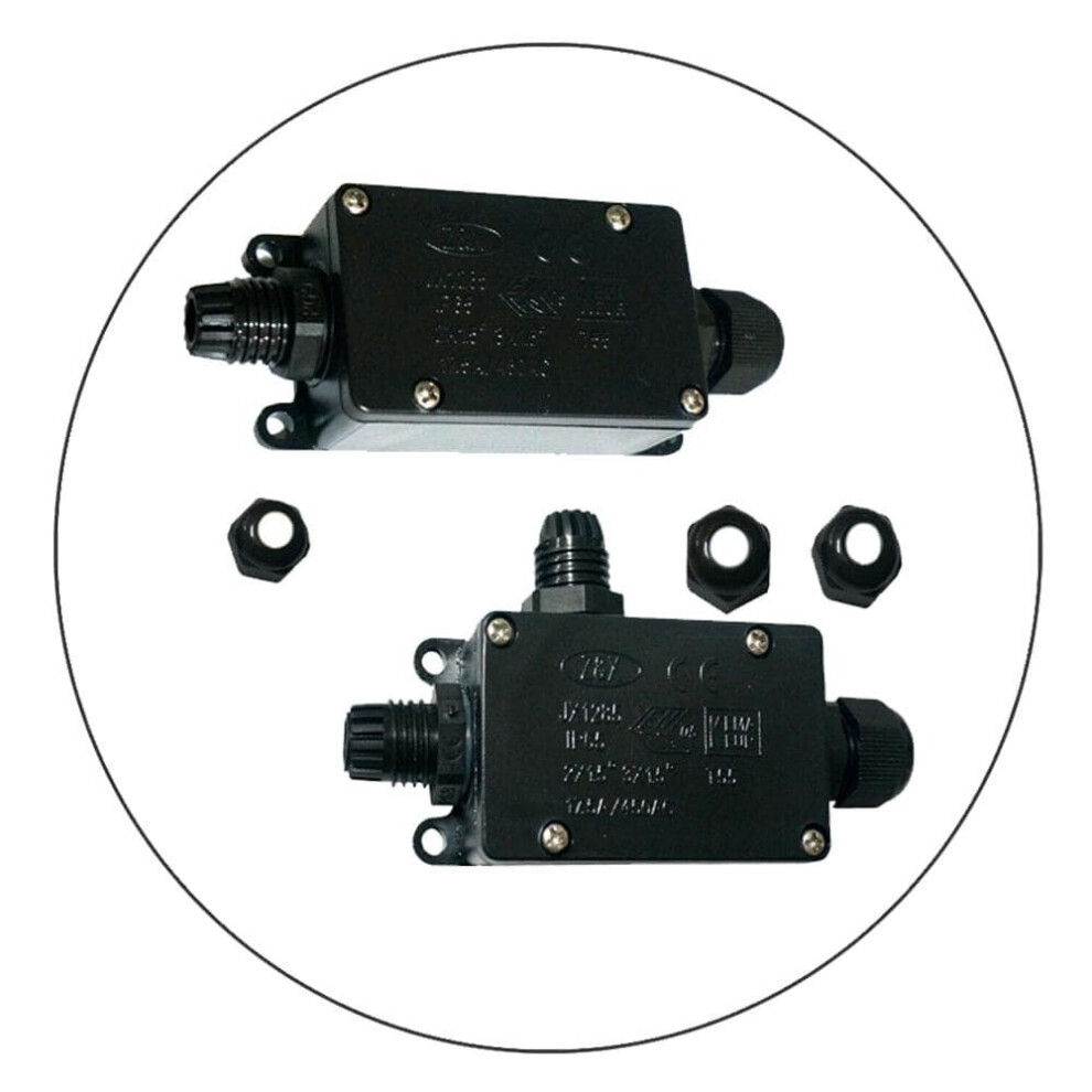 (3 Way) Waterproof Junction Box Underground Cable Line Protection Sleeve Connectors Ip66~2232 7425124968907