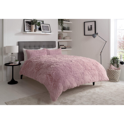 (DOUBLE, SILVER) Snuggle & Cuddle Duvet Set