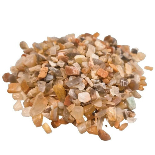 Moonstone Gemstone Chips Bulk - 1KG 1