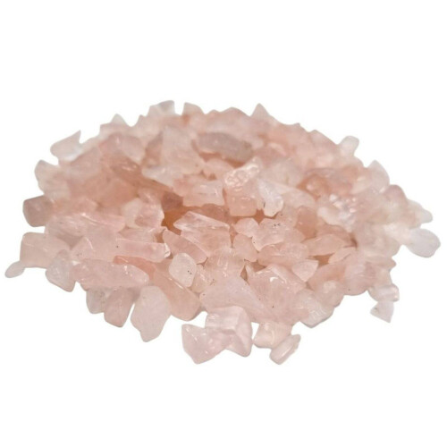 Rose Quartz Gemstone Chips Bulk - 1KG 1