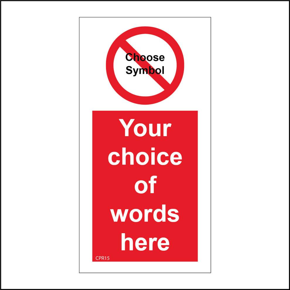 (300 x 600mm - 12 x 24, I - Clear Reversed Sticker / Sav - See Through) CPR15 Choice Choose Words Symbols Sign  Inform Create Warning Name Caution Log-image-OPC-P97BHKY-NEW