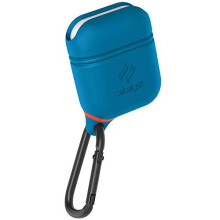 Waterproof Airpods Case 2 & 1 Cover by Catalyst, Shockproof and Drop proof air pods Protective Soft Skin, Carabiner, Silicone Sealing, Compatible