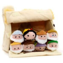 Snow White and the Seven Dwarfs Tsum Tsum Micro Soft Toy Set