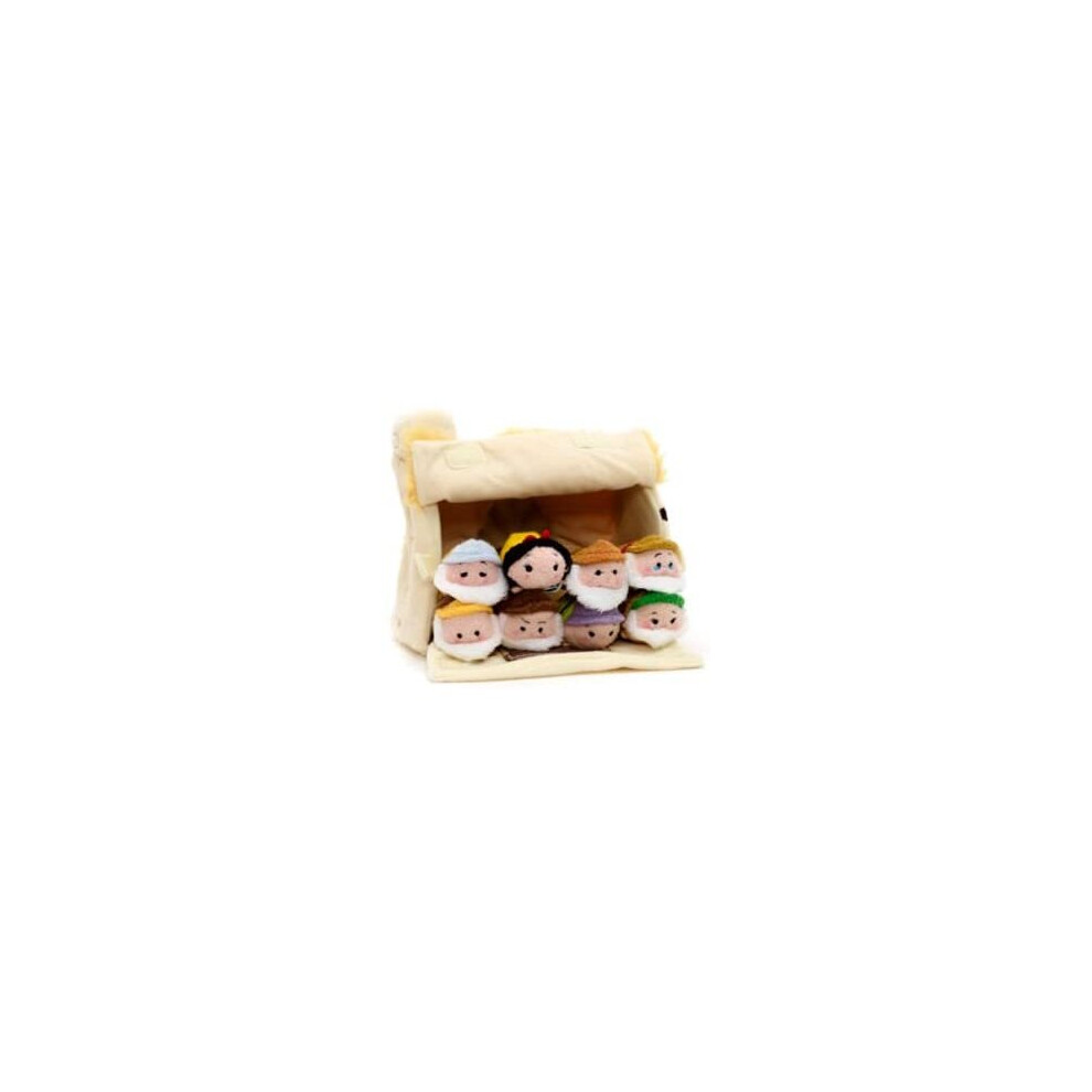 Disney Snow White And The Seven Dwarfs Tsum Tsum Micro Soft Toy Set