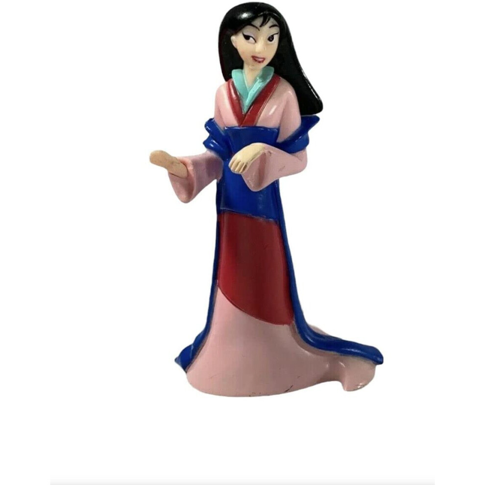 Princess Mulan pvc figure figurine 4" cake topper style may differ