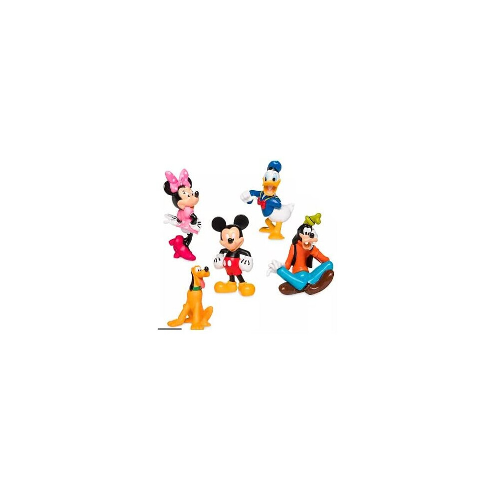 Disney Mickey Mouse And Friends Figurine Set Minnie Mouse Donald Duck Goofy