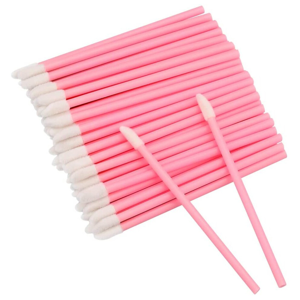 G2plus 200 Pcs Disposable Lip Gloss Brush Lipstick Concealer Brushes Lip Applicator Wands Perfect Makeup Tool Kits