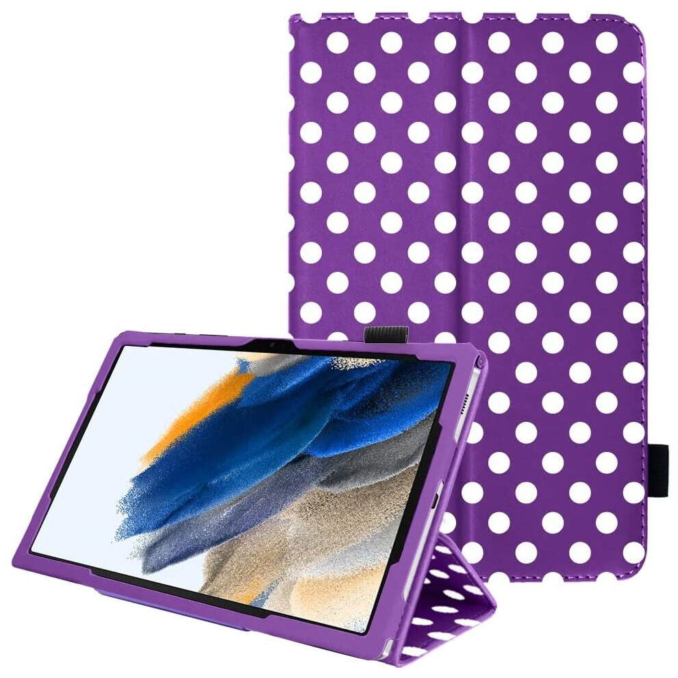 Techgear Leather Case For Samsung Galaxy Tab A8 10.5" (Sm-X200 / Sm-X205) Premium Pu Leather Slim Folio Stand Smart Case Cover...