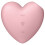 Satisfyer - CUTIE HEART Klitorisstimulator (lyserød) 2