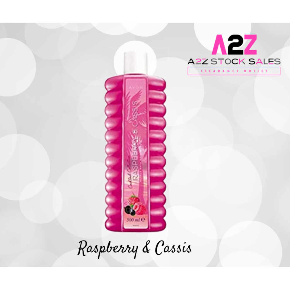 (Rasberry & Cassis) 2x Avon Various Scents Bubble Bath 500ml