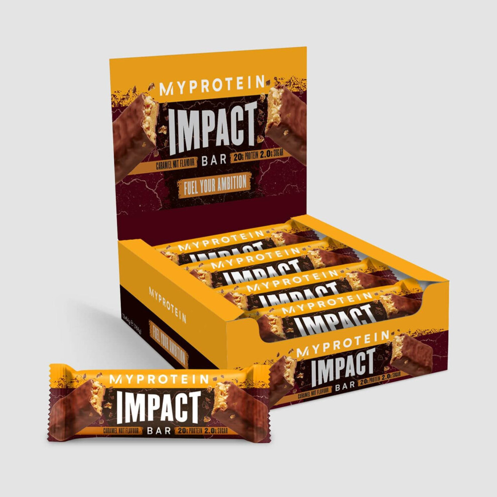 Myprotein Impact Protein Bar 12 Bars Caramel Nut