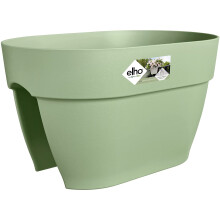 Blumentopf/Balkonblumenkasten - VIBIA CAMPANA FLOWER BRIDGE - Kunststoff - Pistaziengrün - 26x39xH22cm - 100% recycelt - ELHO