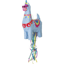 Unique Party 62966 Llama Party 3D Pinata | 1 Pc, Nylon/A