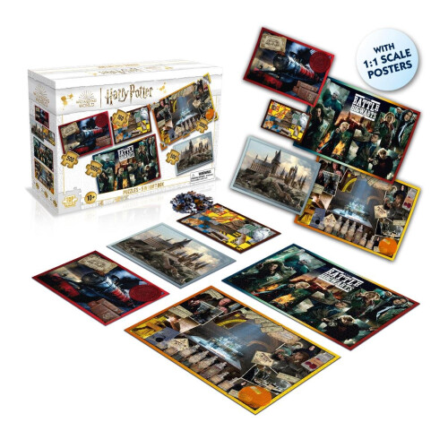 Top Trumps Harry Potter 5in1 Jigsaw Puzzle Pack - Board Game 1