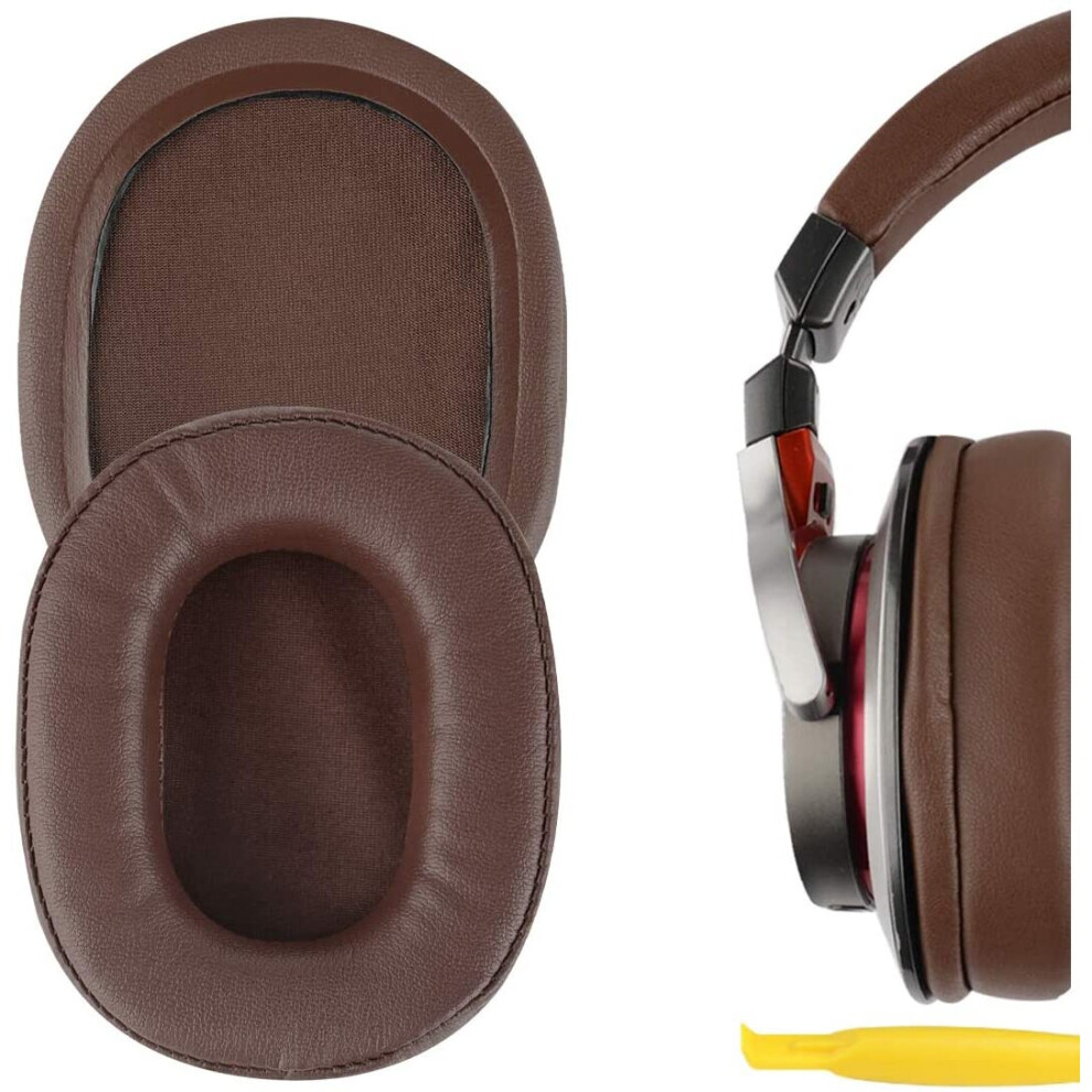 Geekria QuickFit Protein Leather Replacement Ear Pads for ATH-MSR7 MSR7NC MSR7BK MSR7GM Headphones Earpads, Headset Ear Cushion...