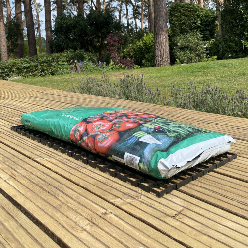 Selections Interlocking Growbag Mat for Improved Drainage (Set of 8) 2