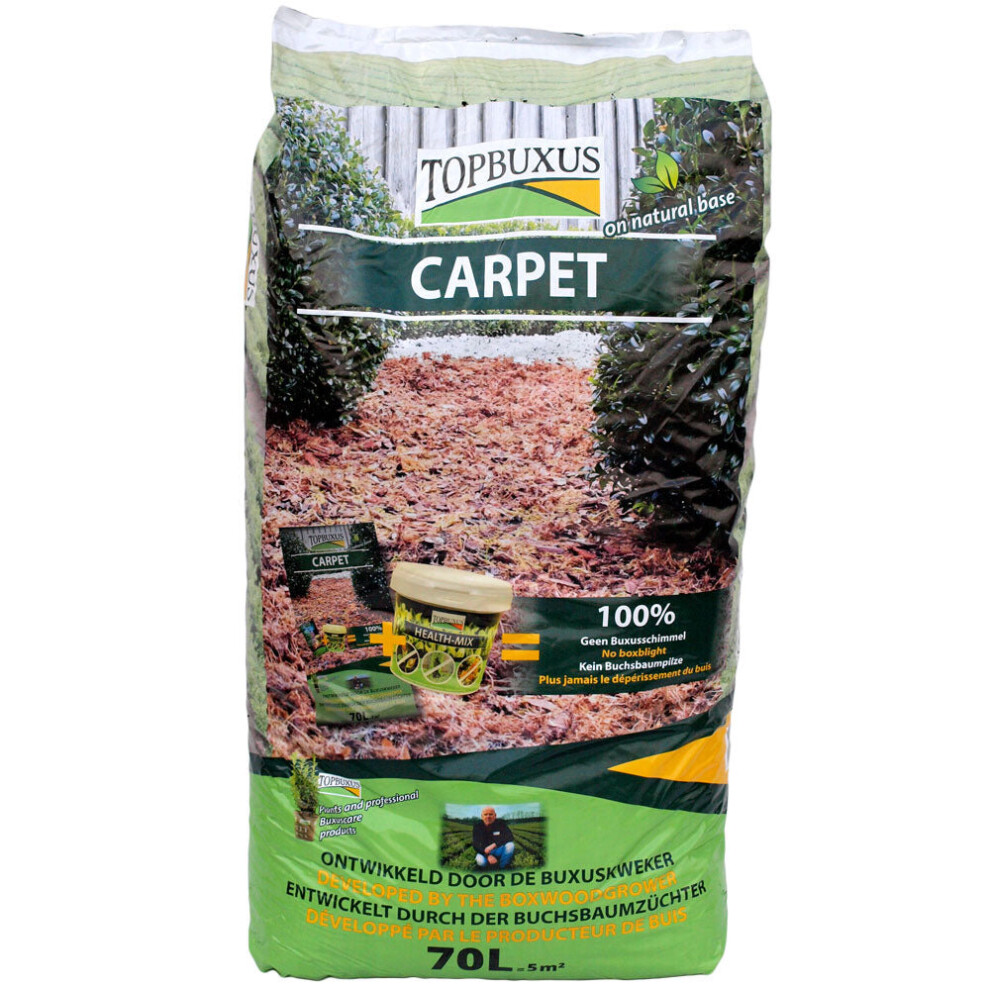 TOPBUXUS Carpet, 70L for 5m2, The Definitive Solution for Box Blight When Combined with TOPBUXUS Health-Mix!