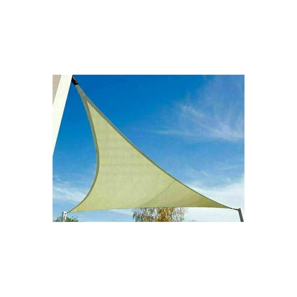 Ossian Sun Shade Sail â Extra Large Triangle Shaped 3.6M Waterproof and UV Ray Resistant Summer Garden Patio Canopy Gazebo...