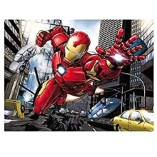 Puzzle lenticular Iron Man en batalla - Marvel - 500 piezas 61x46 cm