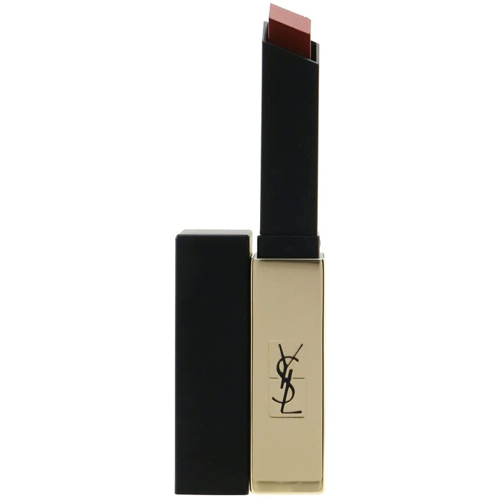 Photos - Lipstick & Lip Gloss Yves Saint Laurent YSL The Slim Matte Lipstick in Orange Desire 33 Orange HJ8U 