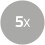 Nedis Lithium Button Battery CR2 025 3 V Pack of 5 3