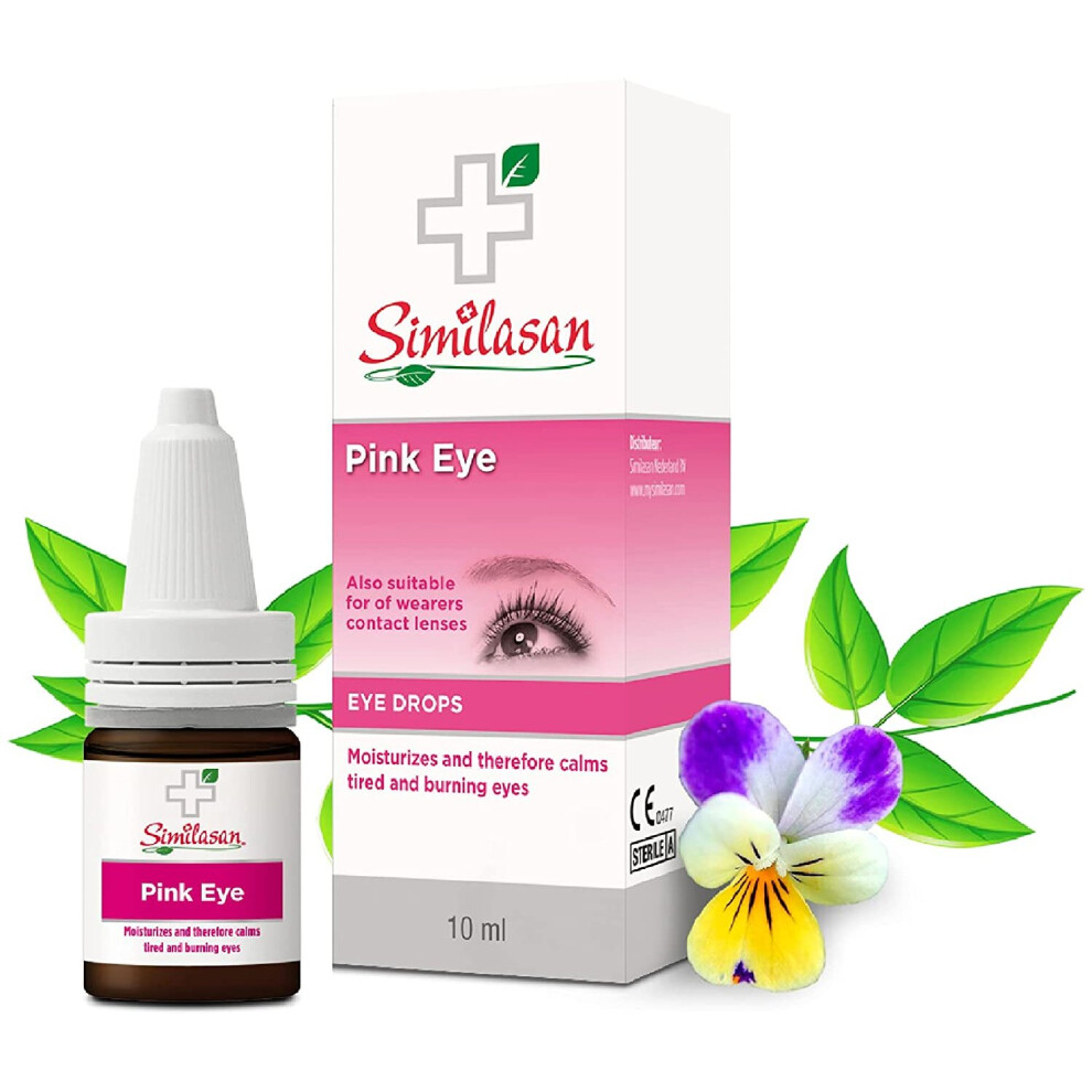 Similasan Eye Drops for Pink Eyes 10 ml - Soothes Red and Burning Eyes