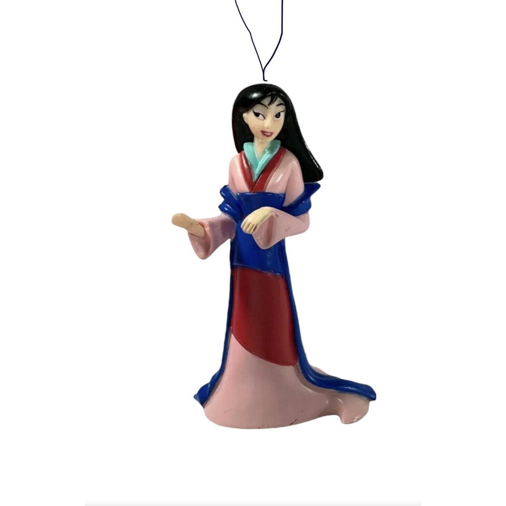 Mulan pvc figure figurine 4" christmas ornament style may differ