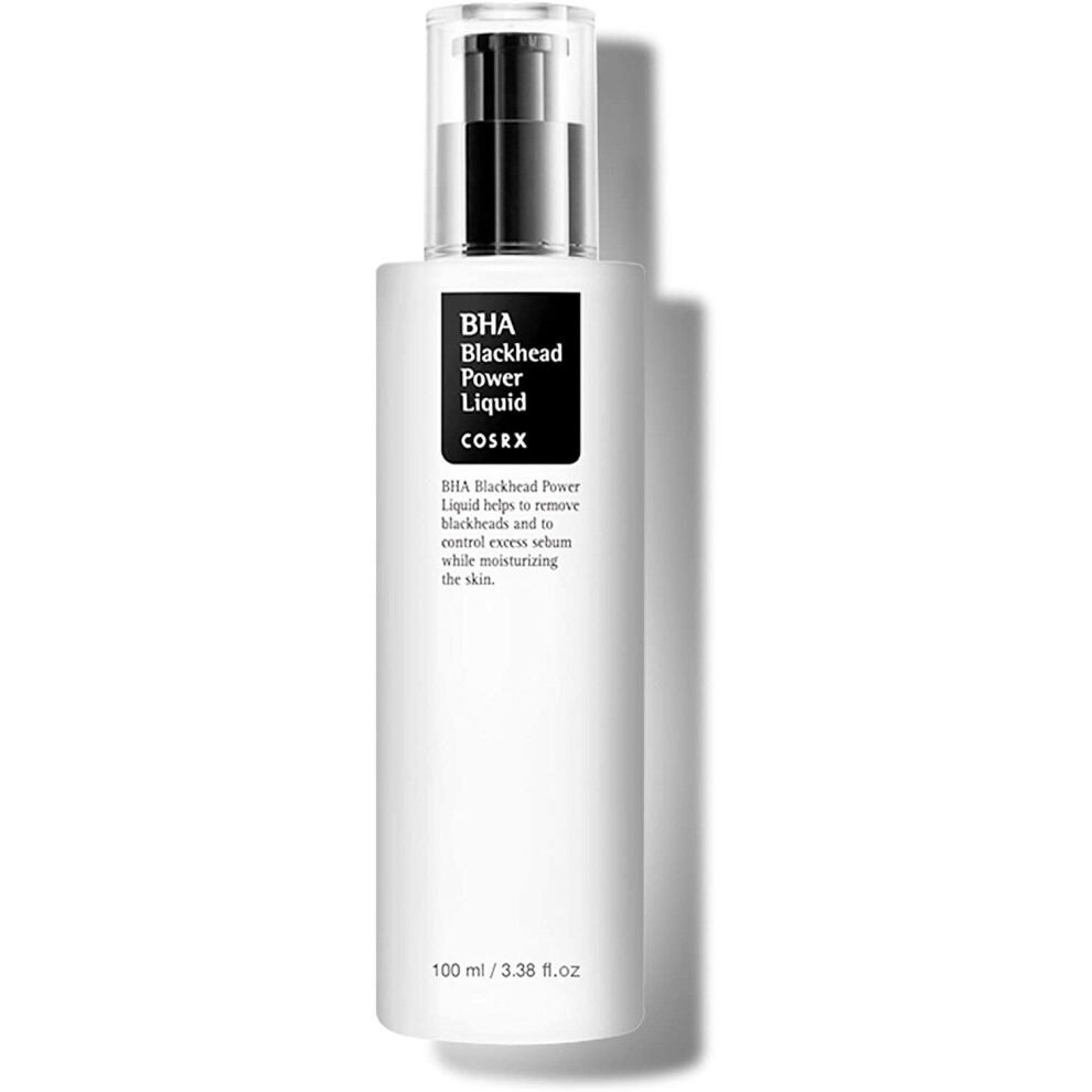 Cosrx Bha 4% Blackhead Power Liquid 3.38 Fl.oz | Facial Exfoliant | Blackhead Remover | Korean Skin Care, Vegan, Paraben Free |...
