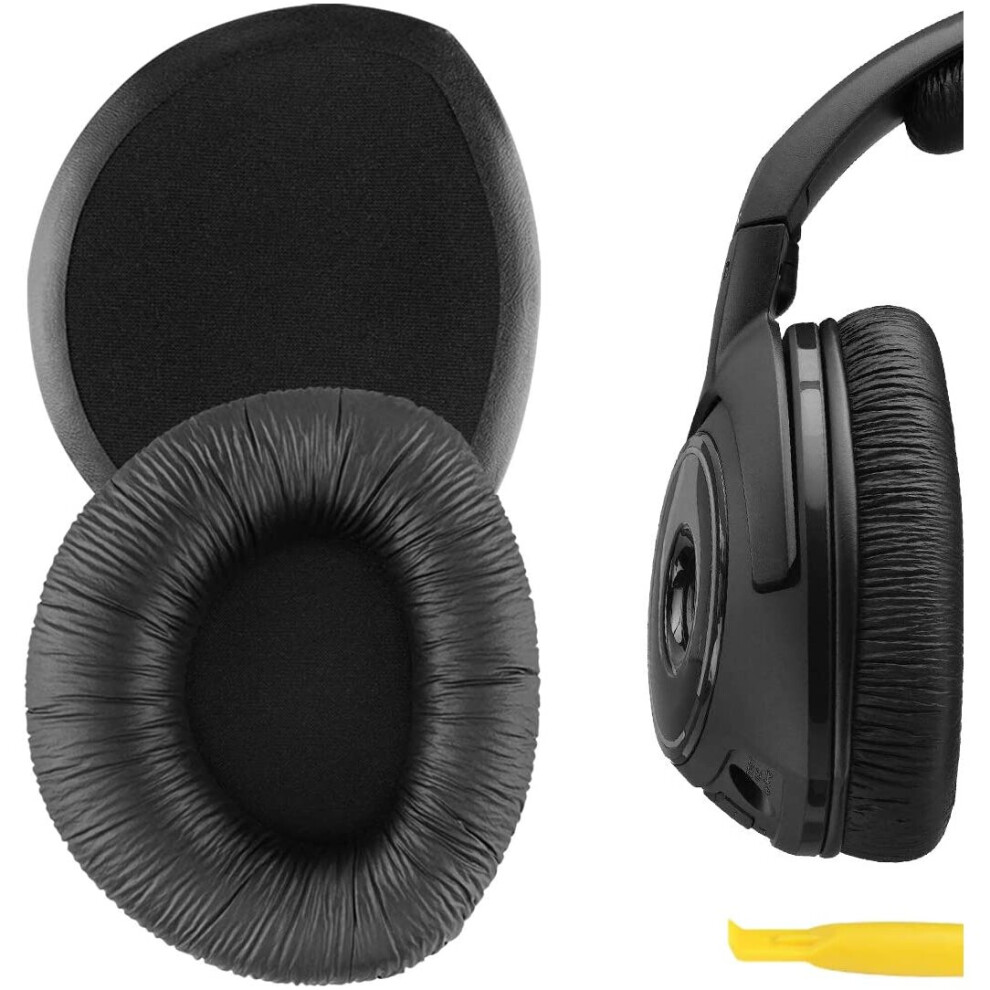 Geekria Quickfit Leatherette Ear Pads For Sennheiser Rs160, Hdr160, Rs170, Hdr170, Rs180, Rs185 Rs195 Headphones Earpads,... 091037901675
