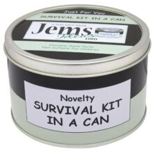 Survival Kit In A Can Mum To Be Humorous Novelty Fun Gift - New Parent/Mother. Baby Shower/Maternity Present & Card All In One....
