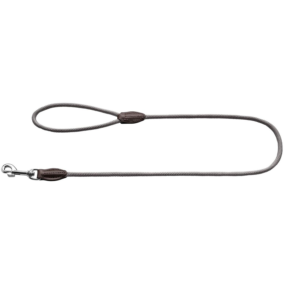 Hunter Freestyle Leash, 8 mm Diameter x 110 cm Length, Grey