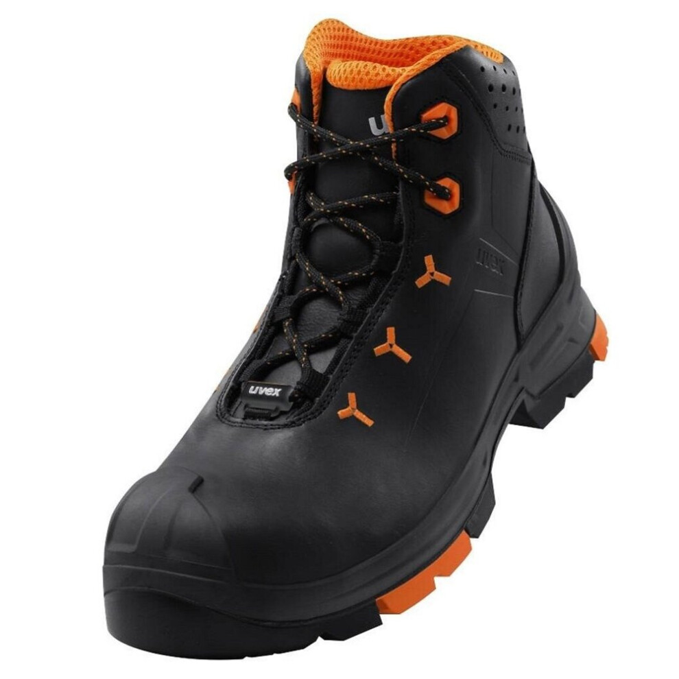 (10.5 UK) Uvex Safety Boots S3 Rated Uvex 2 -100% Metal Free. ESD Rated. Leather Outer