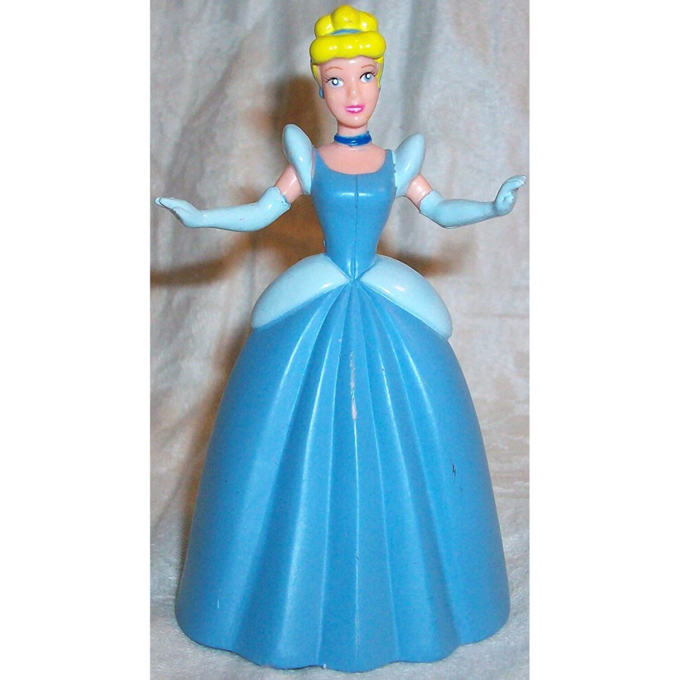 Disney Cinderella, 3" Figure Doll Toy, Cake Topper, Style May Differ