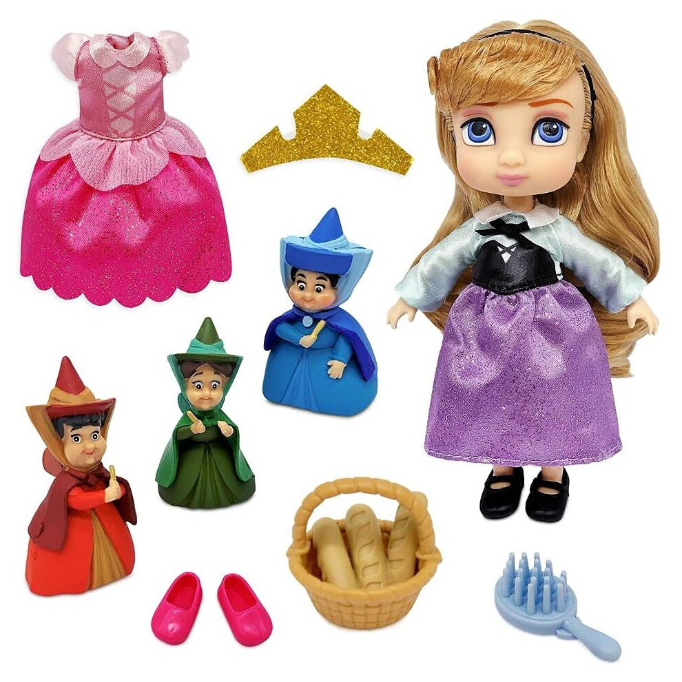 Disney Aurora Animators' Collection Mini Doll Play Set Sleeping Beaut