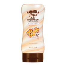 Hawaiian Tropic, Havajská tropika, Bezmasový hydratačný krém, Nežádoucí slnečná ochrana, SPF 50, 6 fl oz (177 ml)