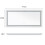 1200*600mm Rectangle Led Backlit Light Badezimmerspiegel 3