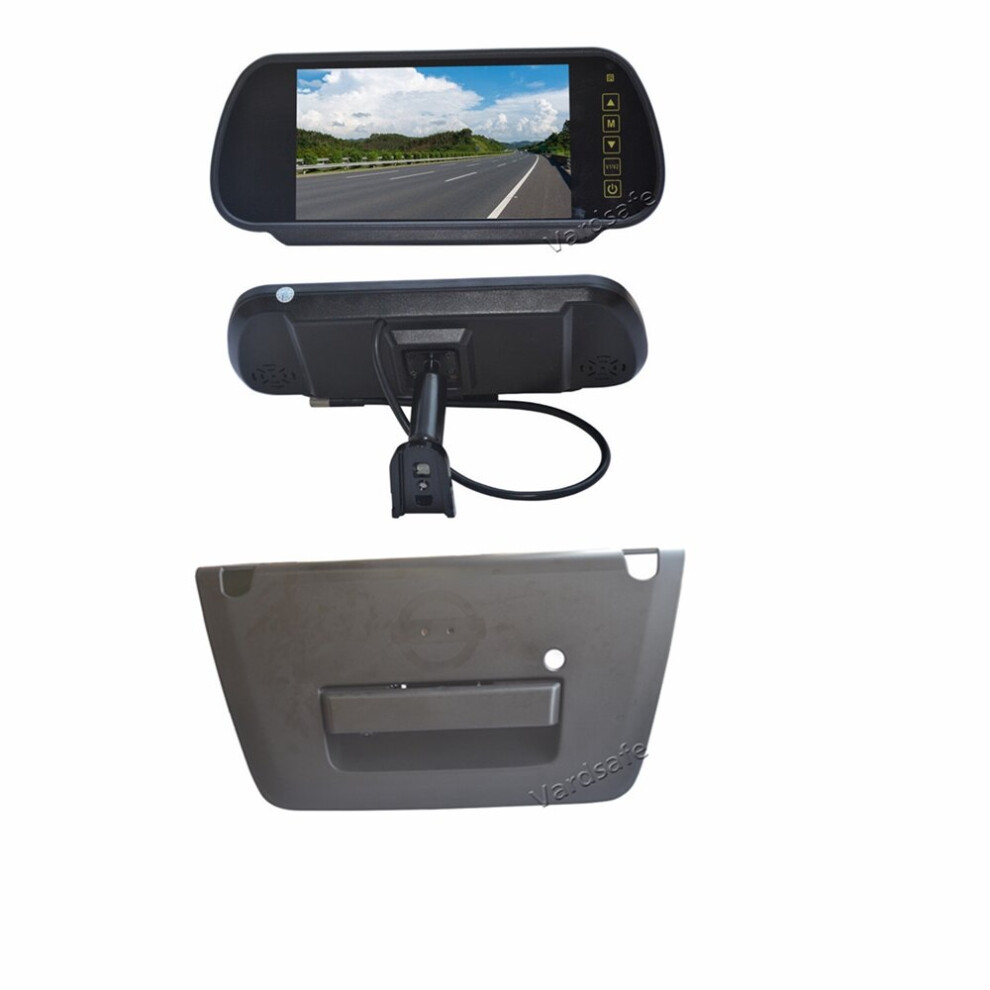 7 Inch Replacement Rear View Mirror Display & Reverse Camera For Nissan Frontier 764481232540
