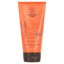 Australian Gold Plant Based Lotion Sunscreen, Aloe & Coconut, SPF 50 6 oz
