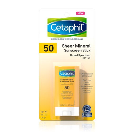 Cetaphil Cetaphil, Protector Solar Mineral Stick, SPF 50, 0.5 oz (14 g)
