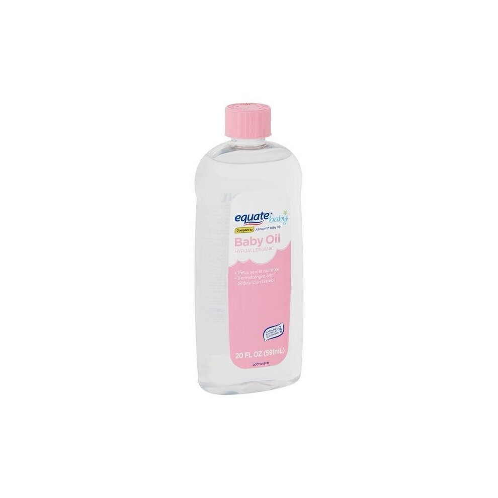 Baby Hypoallergenic Baby Oil, 20 Fl Oz Equate